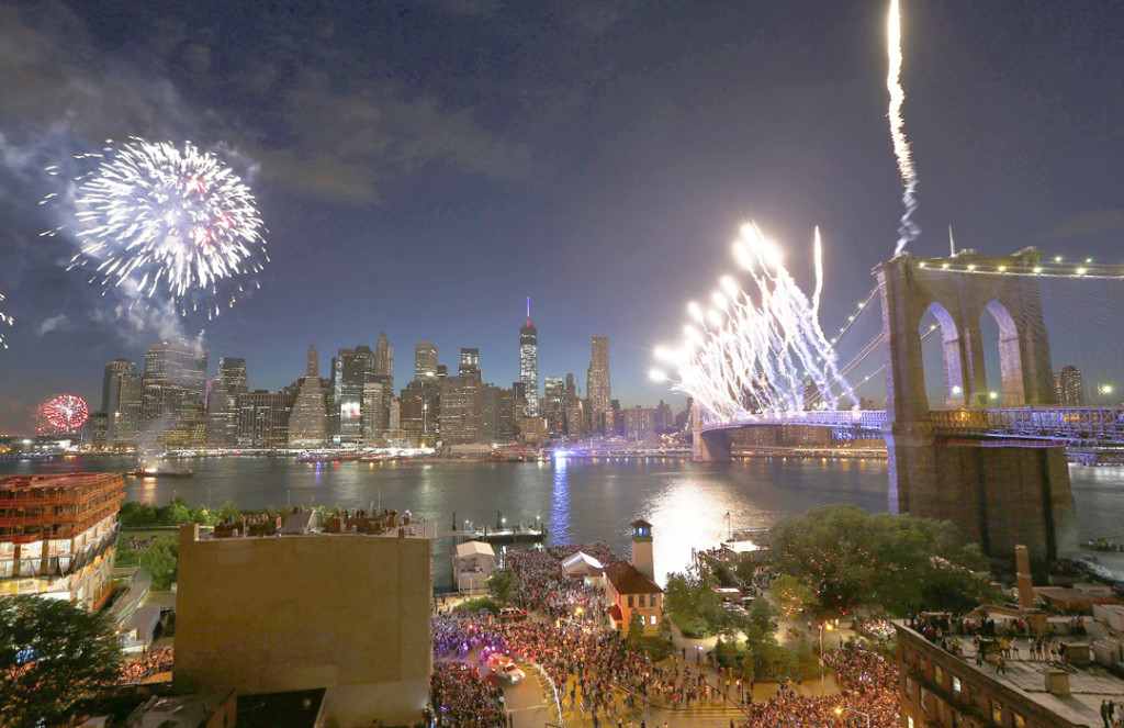 July-fourth Fireworks