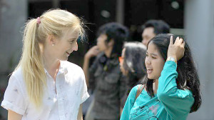 Australian Student in Indonesia
