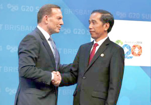 Tony Abbott Joko Widodo